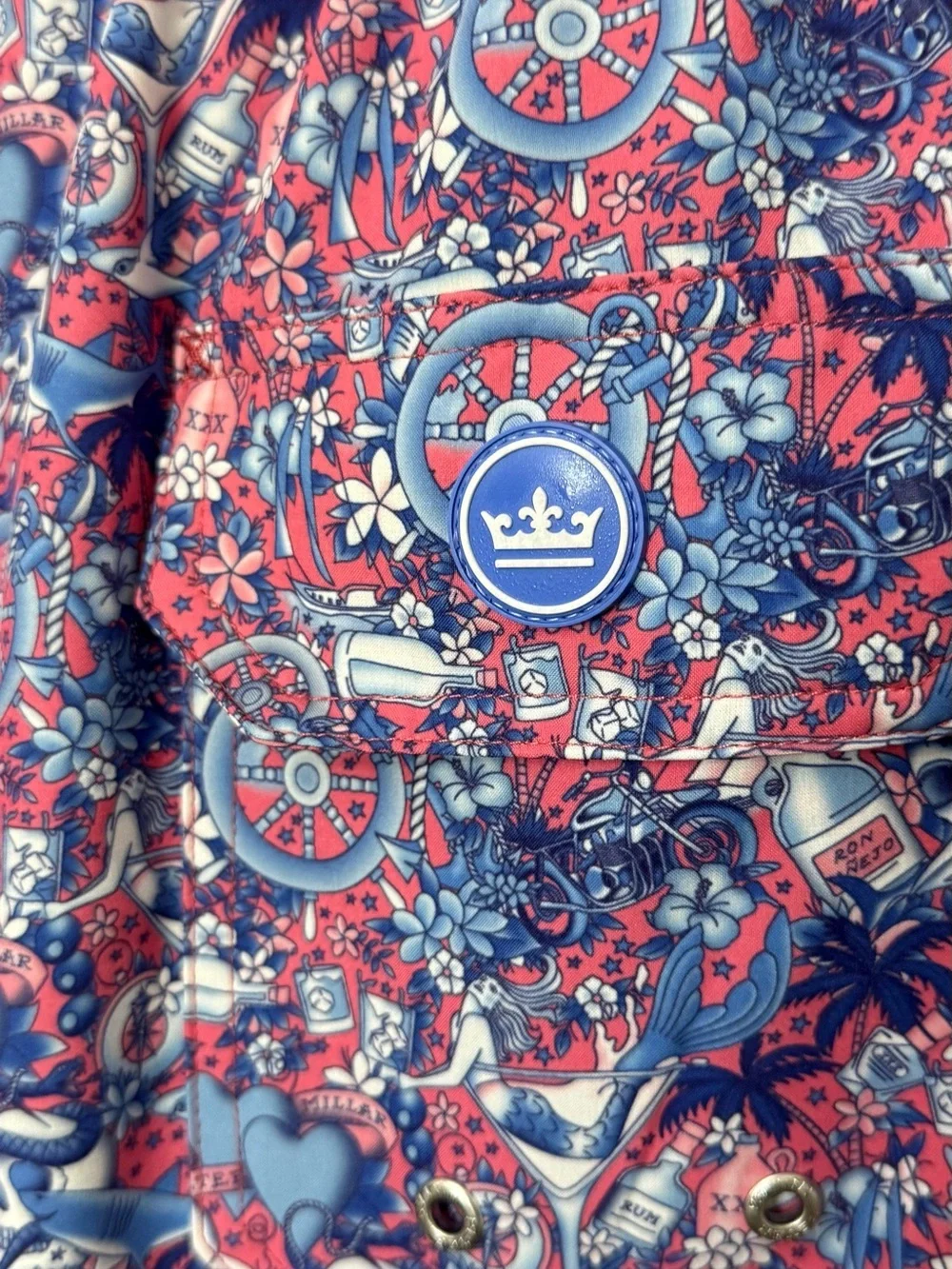 Peter Millar | Seaside Tic-Tac-Tatt Swim Trucks | Size Medium